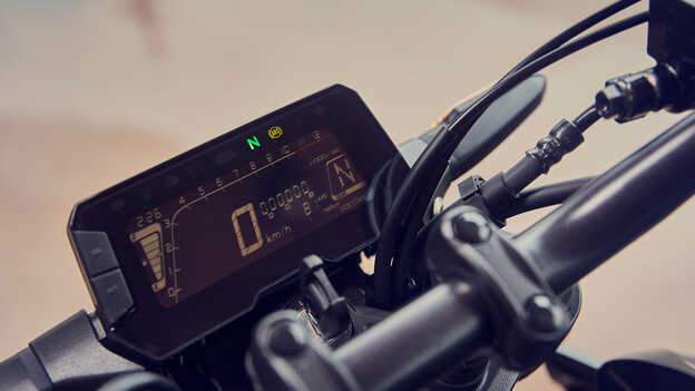 Clear LCD Dash With Gear Position Indicator